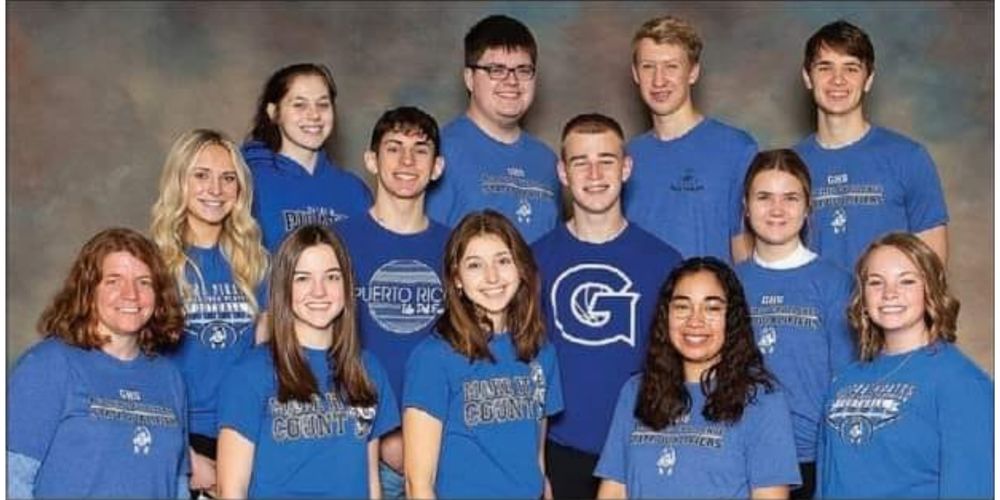 Galena High School Academic Challenge team.