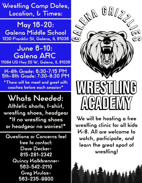 Wrestling poster